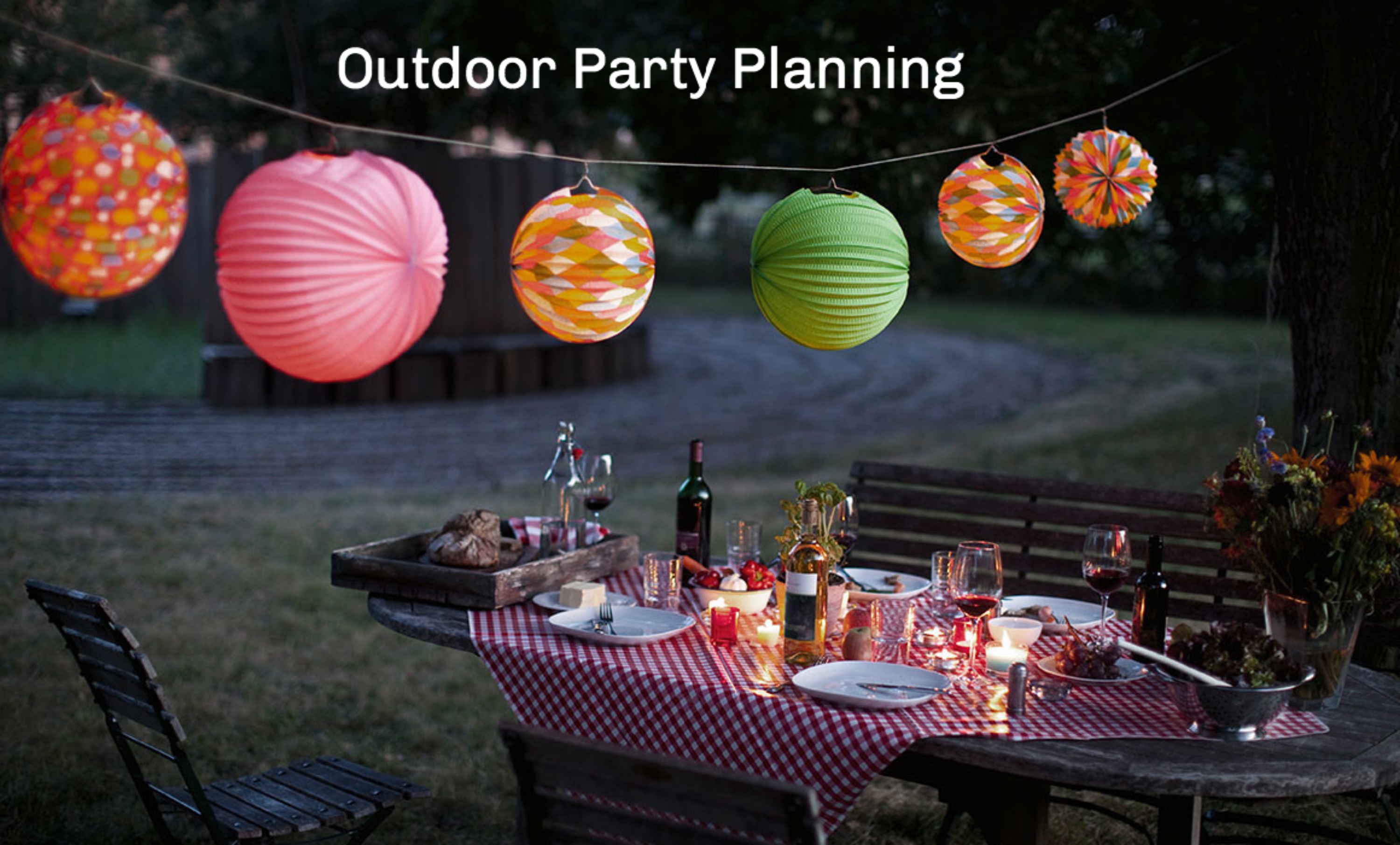 Outdoor Event Planning Starte Here 